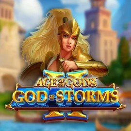 Age Of The Gods: God Of Storms 2 game by Playtech – logo hosted on Safe Casino