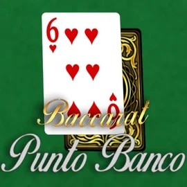 Baccarat - Punto Banco online game logo by Red Tiger Gaming on safecasinokasyno.com
