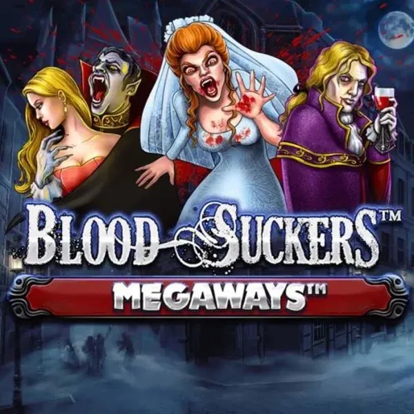 Slots logo of Blood Suckers Megaways from Red Tiger Gaming at Safe Casino