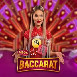 Live Casino logo of Mega Baccarat from Pragmatic Play at Safe Casino