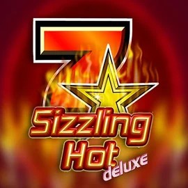 Sizzling Hot Deluxe logo by Novomatic Safe Casino