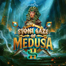 Stone Gaze of Medusa 2 slot logo by Stakelogic at Safe Casino