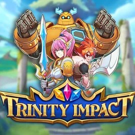 Trinity Impact game by Play'n GO – logo hosted on Safe Casino